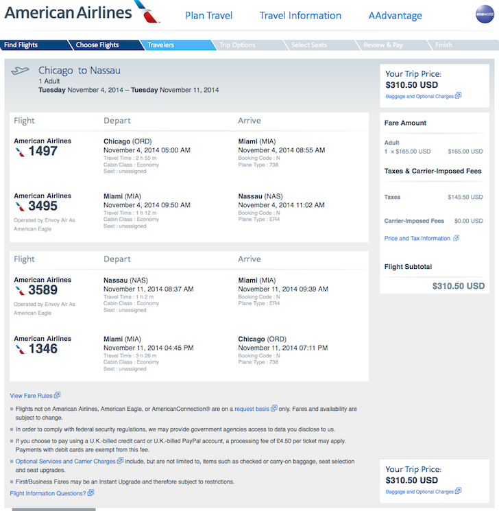 Int'l Fare of the Day: Chicago to Nassau, Bahamas $311 round-trip, fall ...