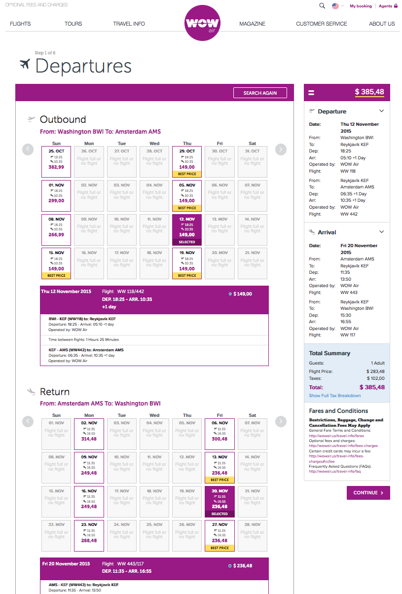 Baltimore to Amsterdam $386 Round-Trip for Fall Travel