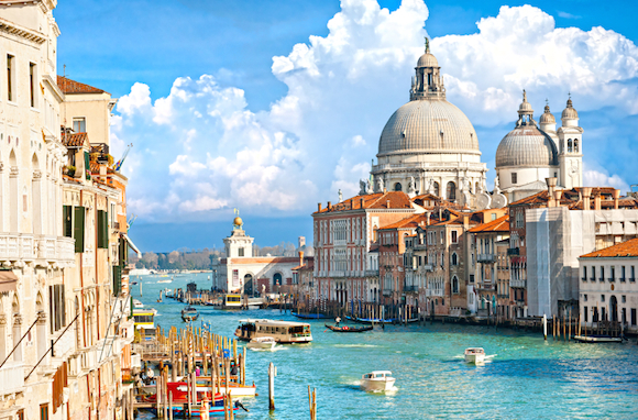 New York to Venice $599 Round-Trip for March Travel