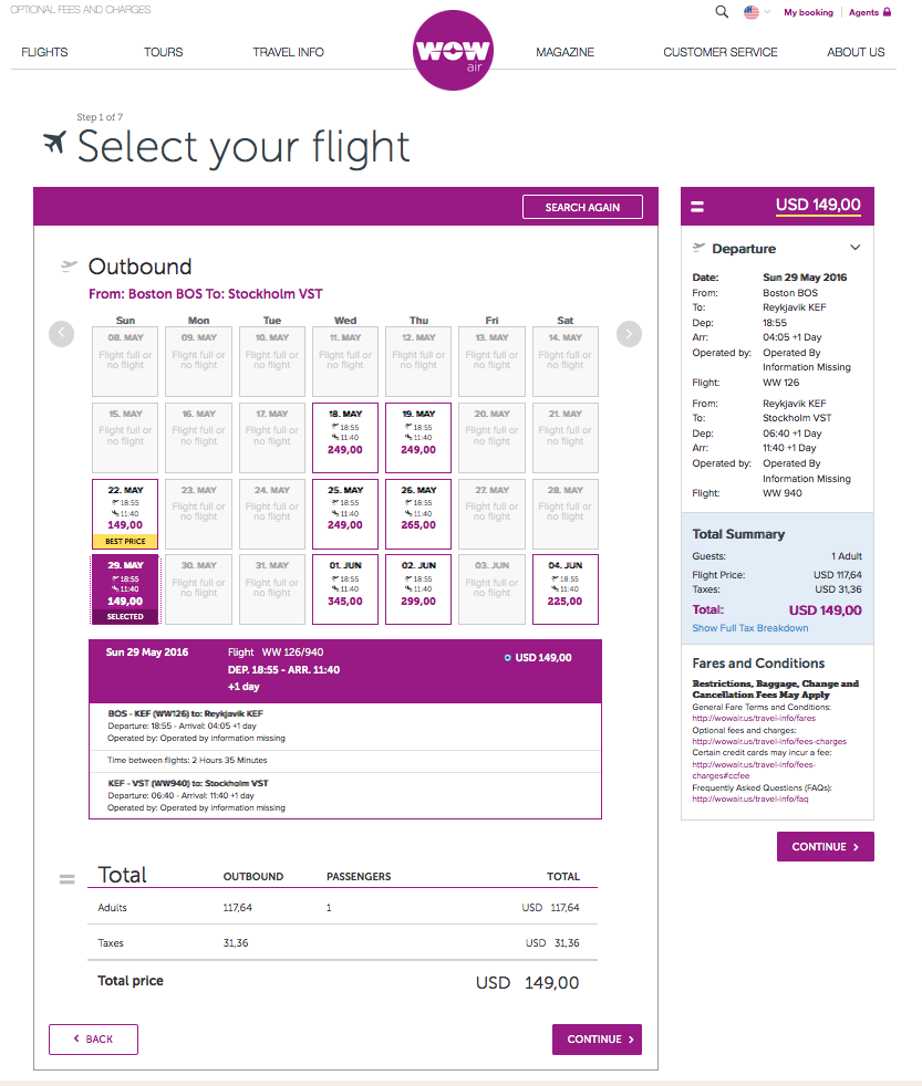 From WOW air: Year-Round Service to Stockholm (VST) + $149 Intro Deals