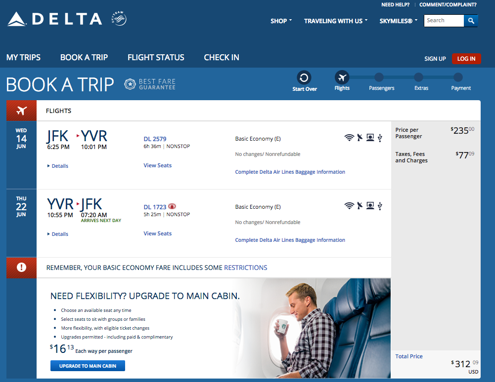 New York to Vancouver $313 Round-Trip, Nonstop, for June Travel